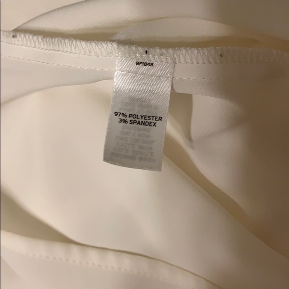 •frenchi• Cream High-Low Racerback Tank - Picture 4 of 4